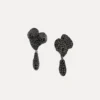 Boucles d&rsquo;oreilles Mimosa Pave