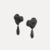 Boucles d&rsquo;oreilles Mimosa Pave