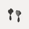 Boucles d&rsquo;oreilles Mimosa Pave