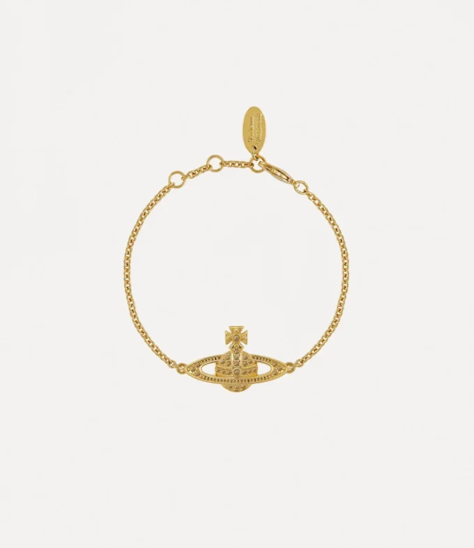 Bracelet à chaîne mini bas-relief