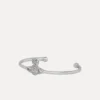 Bracelet ouvert Grace Bas Relief