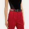 Ceinture en cuir à chaîne Ceinture en cuir à chaîne