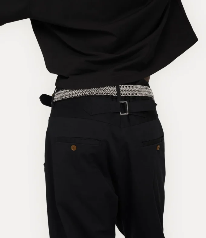 Ceinture en cuir à chaîne Ceinture en cuir à chaîne