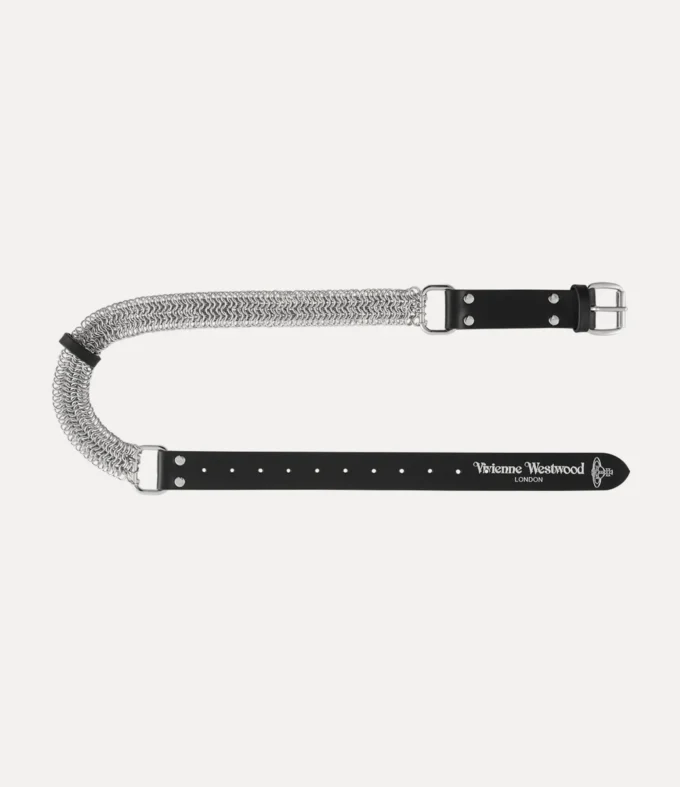 Ceinture en cuir à chaîne Ceinture en cuir à chaîne