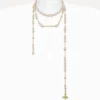 Collier de perles brisé