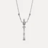 Collier long Skeleton