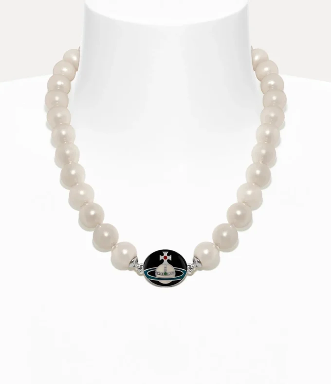 Collier Man. Loelia Large Pearl Collier Man. Loelia Large Pearl