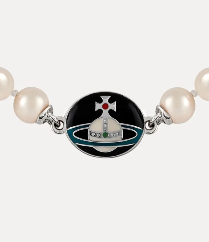 Collier Man. Loelia Large Pearl Collier Man. Loelia Large Pearl