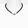 Collier ras-du-cou Messaline