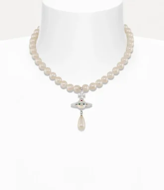 Collier ras du cou à perles Collier ras du cou à perles
