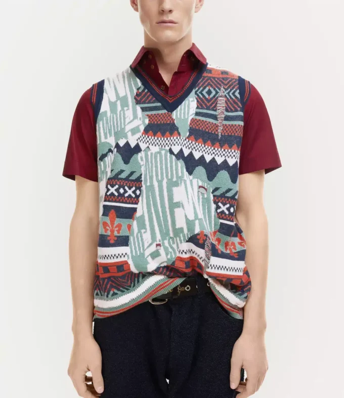 Gilet Broken Fair Isle