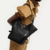 Grand sac à bandoulière Olive Grand sac à bandoulière Olive