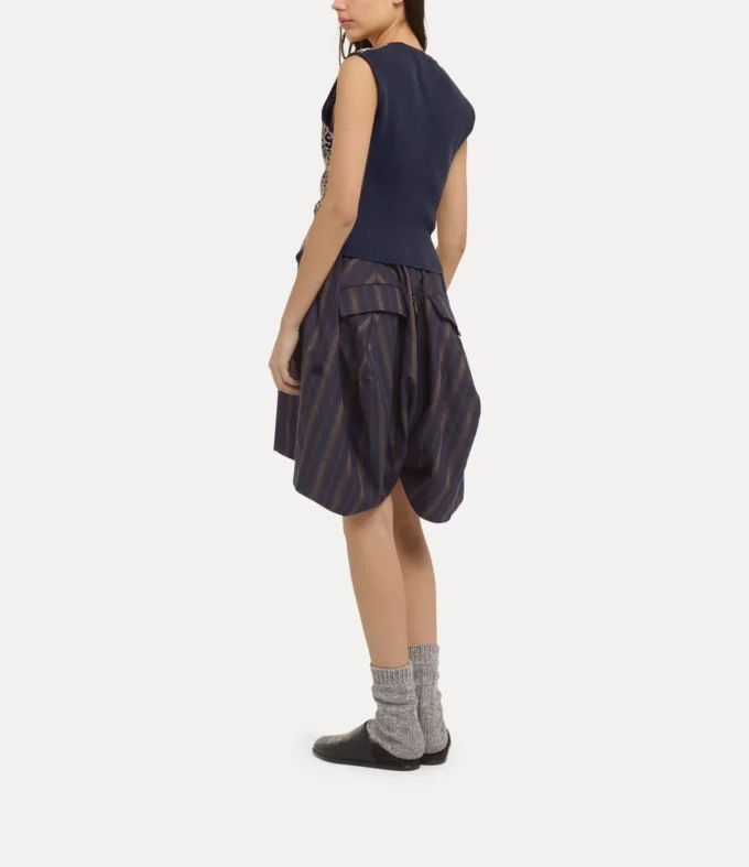 Jupe-culotte Zip Saloon