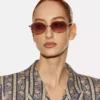 Lunettes de soleil Hardware Orb Oval