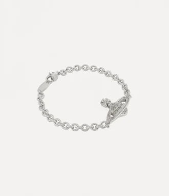 Man. Bracelet à chaîne mini bas-relief