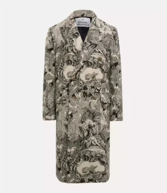 Manteau classique à double boutonnage