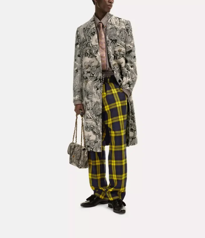 Manteau classique à double boutonnage