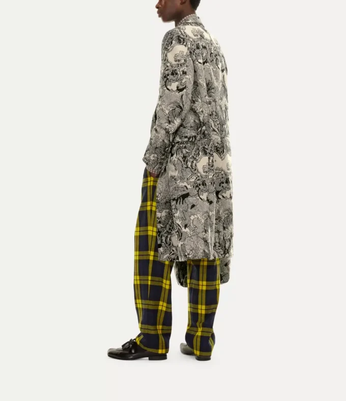 Manteau classique à double boutonnage