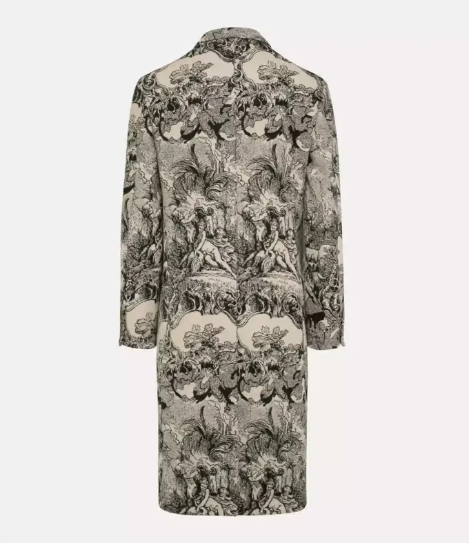 Manteau classique à double boutonnage