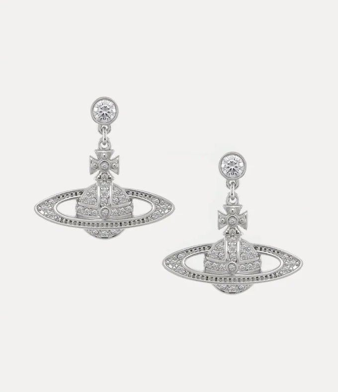 Mini boucles d&rsquo;oreilles Bas Relief Drop