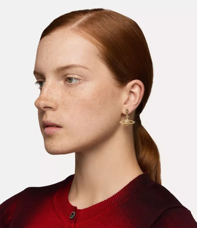 Mini boucles d&rsquo;oreilles Bas Relief Drop