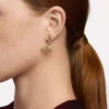 Mini boucles d&rsquo;oreilles Bas Relief Drop