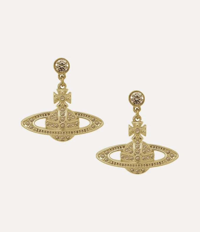 Mini boucles d&rsquo;oreilles Bas Relief Drop
