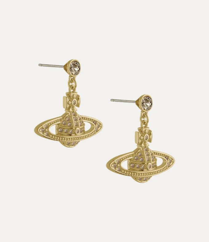 Mini boucles d&rsquo;oreilles Bas Relief Drop