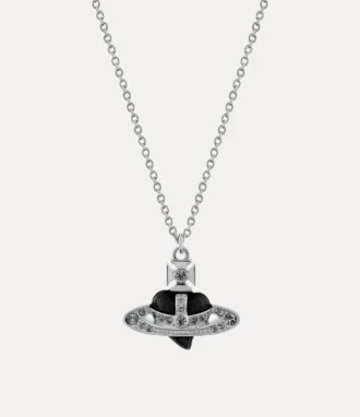 Nouveau collier pendentif cœur en diamants