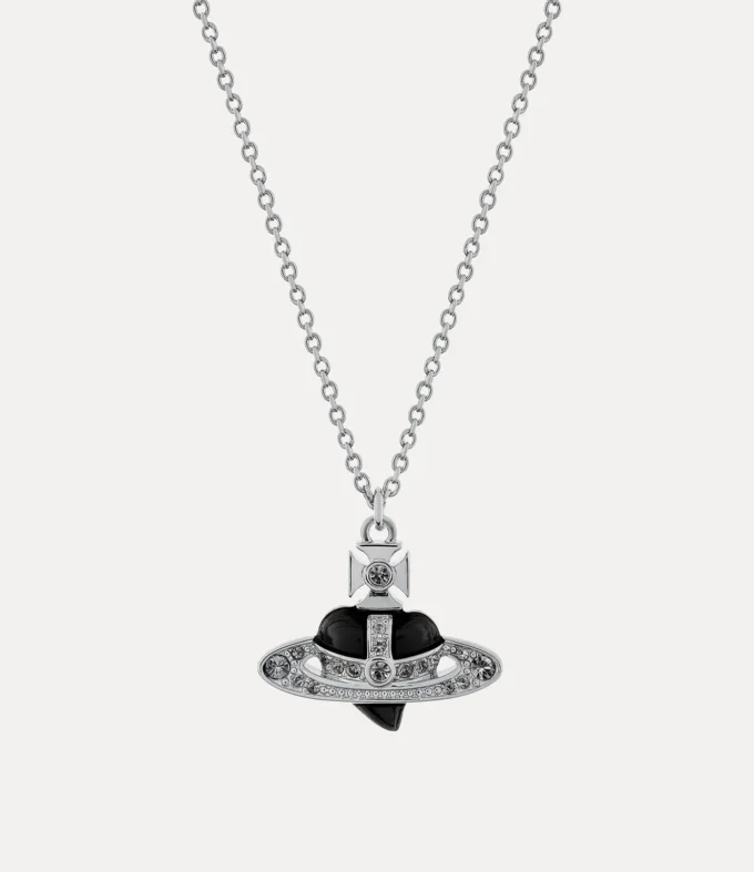 Nouveau collier pendentif cœur en diamants Nouveau collier pendentif cœur en diamants