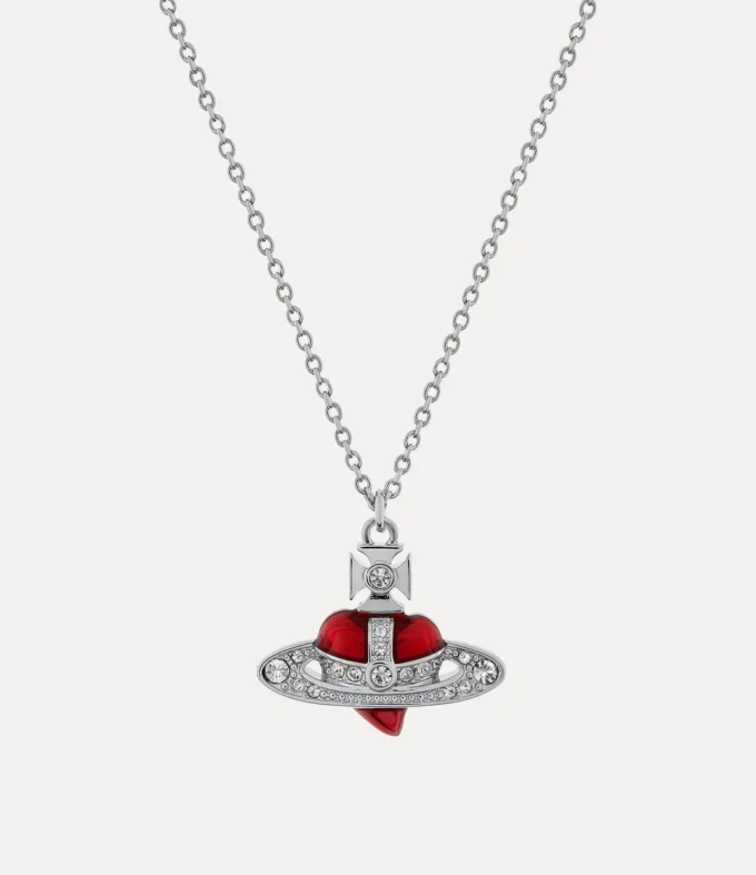Nouveau collier pendentif cœur en diamants Nouveau collier pendentif cœur en diamants