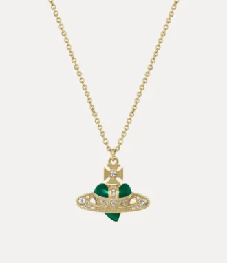 Nouveau collier pendentif cœur en diamants