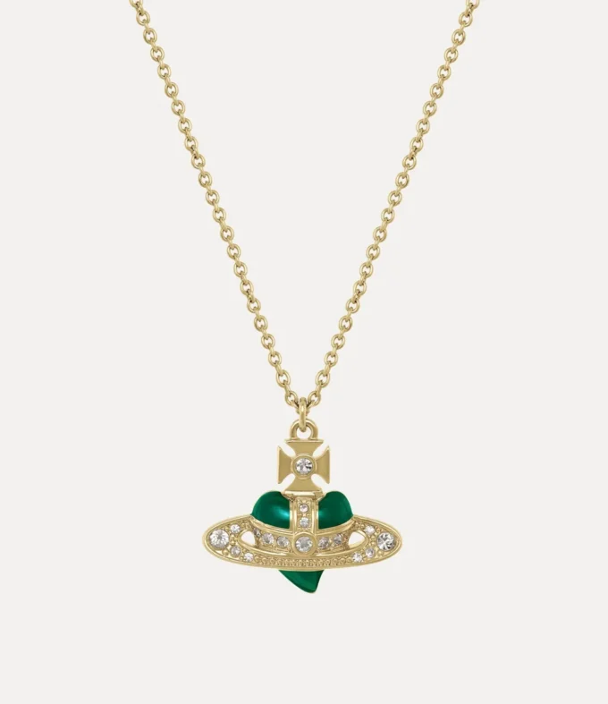 Nouveau collier pendentif cœur en diamants Nouveau collier pendentif cœur en diamants