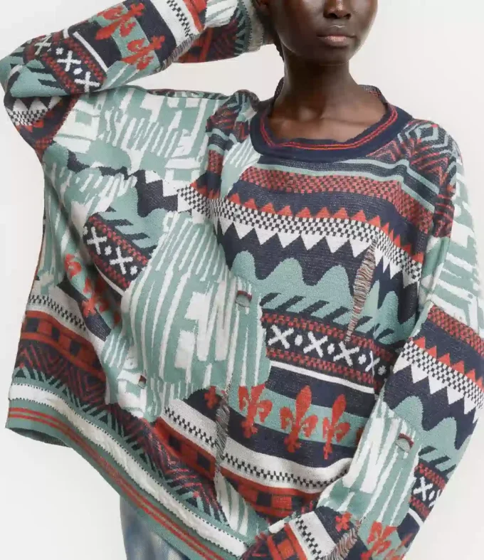 Pull Broken Fair Isle Pull Broken Fair Isle