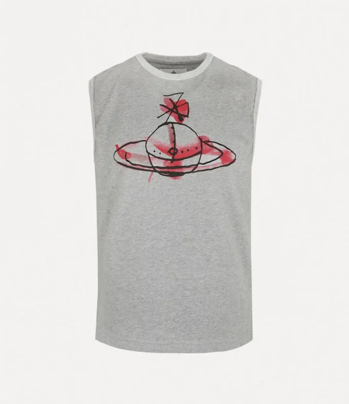 T-shirt Drawn Orb Muscle T-shirt Drawn Orb Muscle