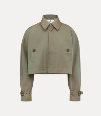 trench coat cut off graziano 1 330x382 - Trench-coat Cut Off Graziano